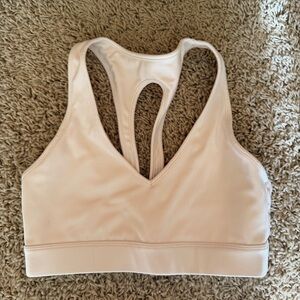 Carbon38 White Sports Bra